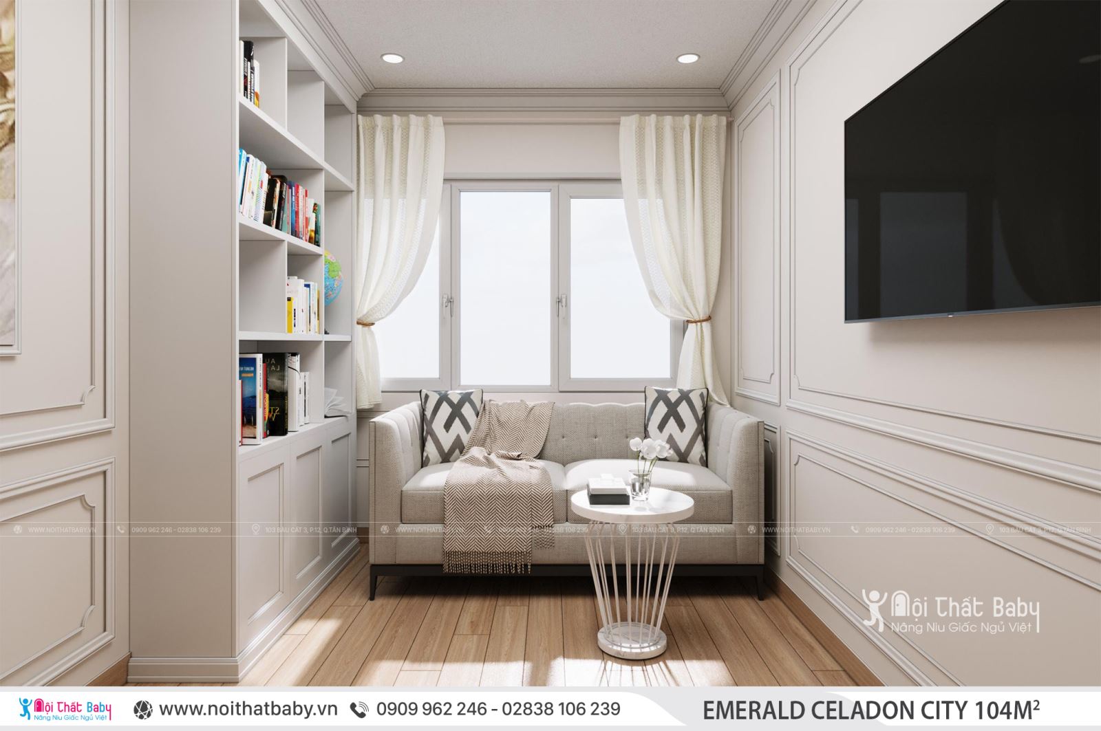 Tổng hợp các mẫu thiết kế nội thất Chung cư Emerald Celadon City